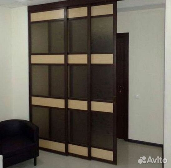 Каскадные межкомнатные раздвижные перегородки