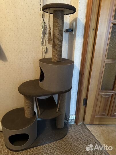 Домик когтеточка (кошачий комплекс)
