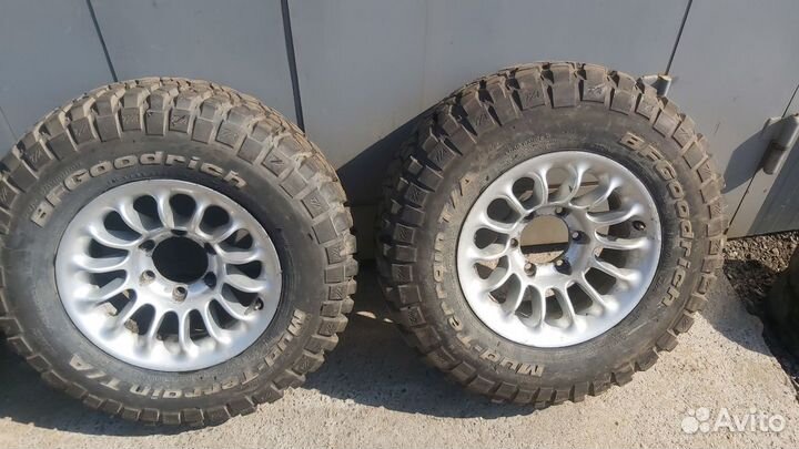 Диски колесные с резиной Pajero 2 235/75 R15