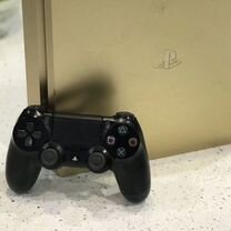 Sony playstation 4 прошитая золотая + 999 игр