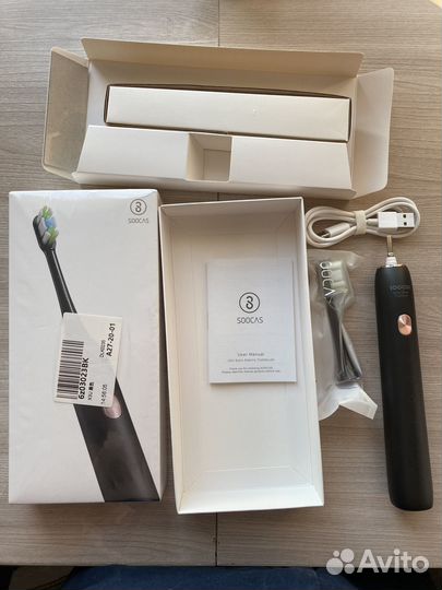 Электрическая зубная щетка xiaomi soocas x3u black