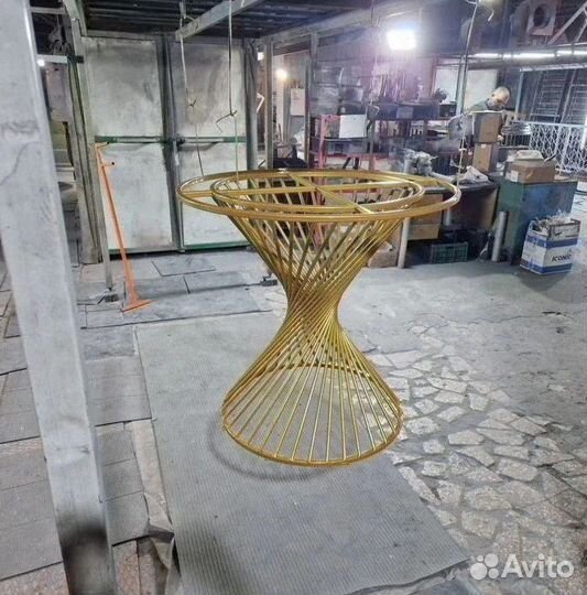 Стол в стиле лофт. Подстолья в стиле лофт