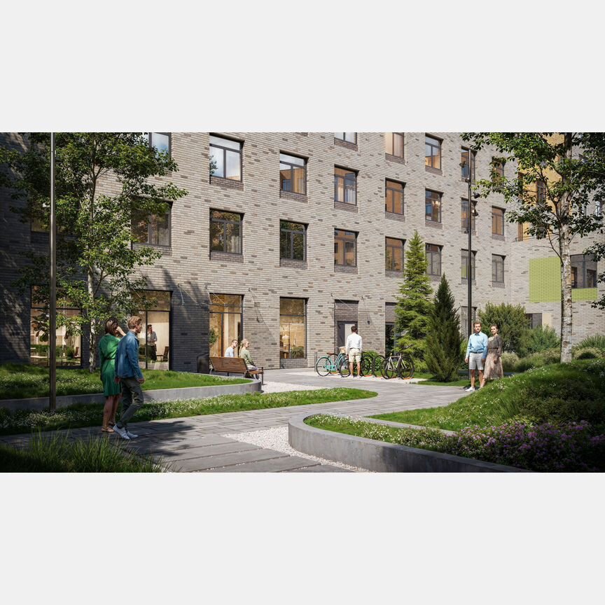 2-к. квартира, 58,4 м², 4/12 эт.