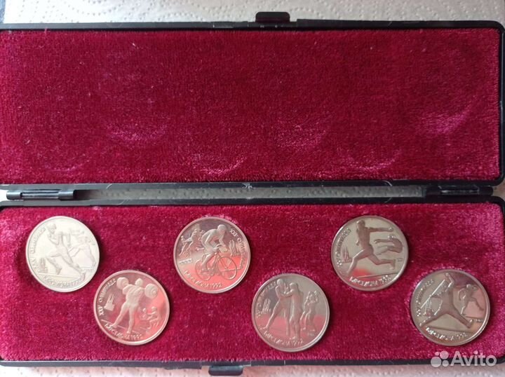 Набор юбилейных монет Барселона 92