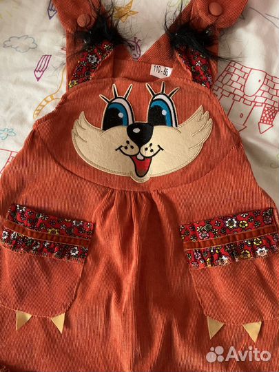 Костюм белочки для девочки на утренник