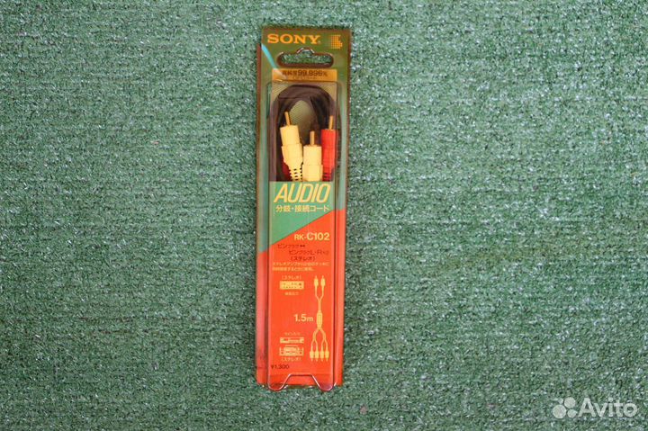 Sony 2RCA - 4RCA в коробках, Japan