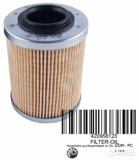 Оригинальный маслянный фильтр BRP 420956123