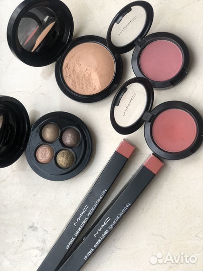 Румяна mac pinch me,desert rose Тени для глаз mac
