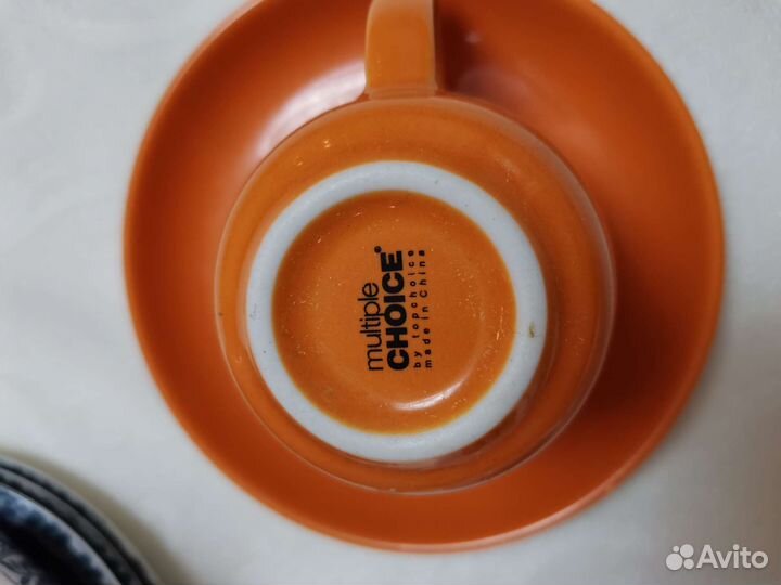 Кофейные пары разные, блюдце