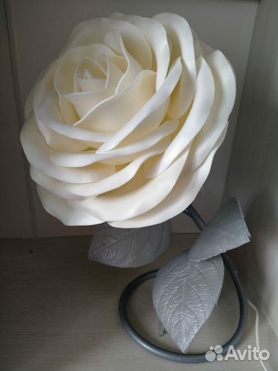 Роза-светильник для уюта вашего дома