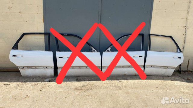 Дверь задняя Volkswagen passat b4 седан