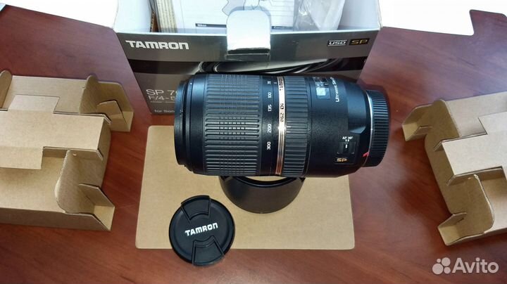 Объектив Tamron SP 70-300mm F4-5,6 Di USD Sony A
