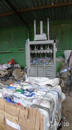 Пресс для макулатуры.Пэт. Пленка. Картон. Пластик