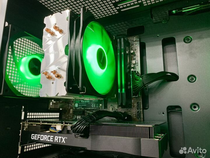 Игровой пк Ryzen 5/RTX 3060 12Gb/16Gb/SSD+HDD