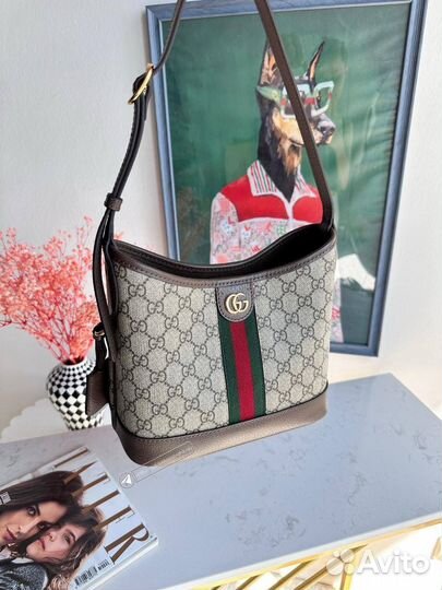 Сумка через плечо ophidia gucci