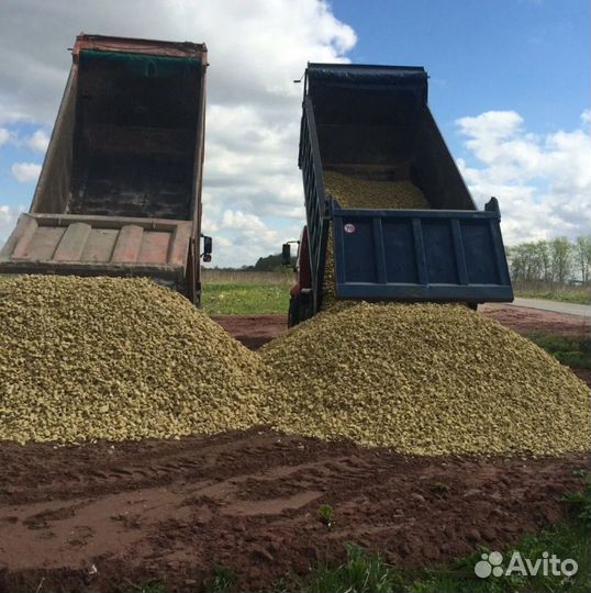 Пгс песок отсев с доставкой