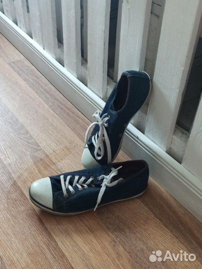 Джинсовые кеды, 39 р-р