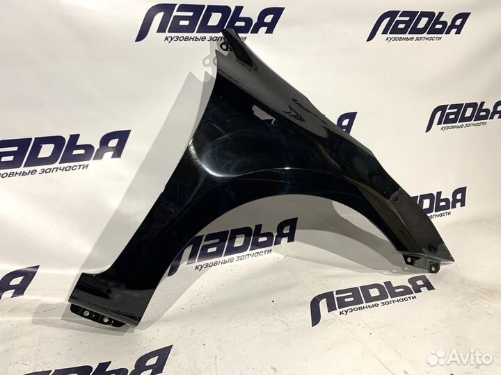 Крыло Kia Rio(17) правое Черный (MZH)