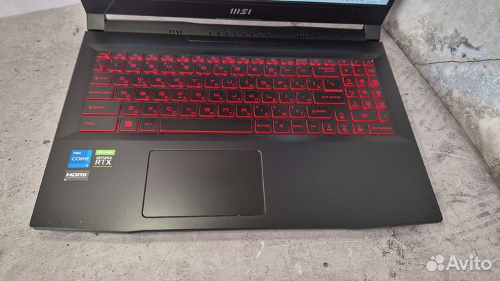 Игровой ноутбук msi rtx 3060