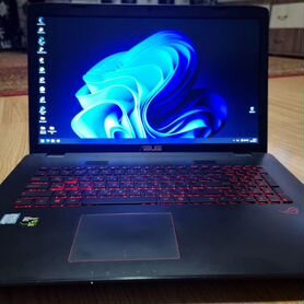 Ноутбук asus rog gl 752vw