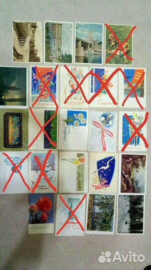 Открытки СССР и Германии