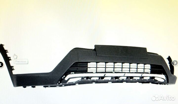 Бампер передний нижняя часть Hyndai Creta