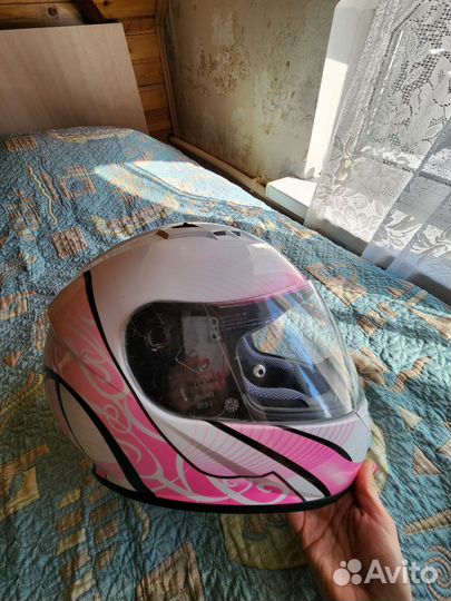 Шлем HJC для мотоцикла женский, размер М