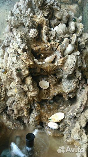 Альпийская горка из вулканического камня