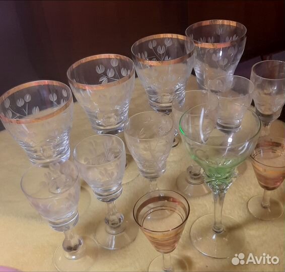 Бокалы и рюмки СССР