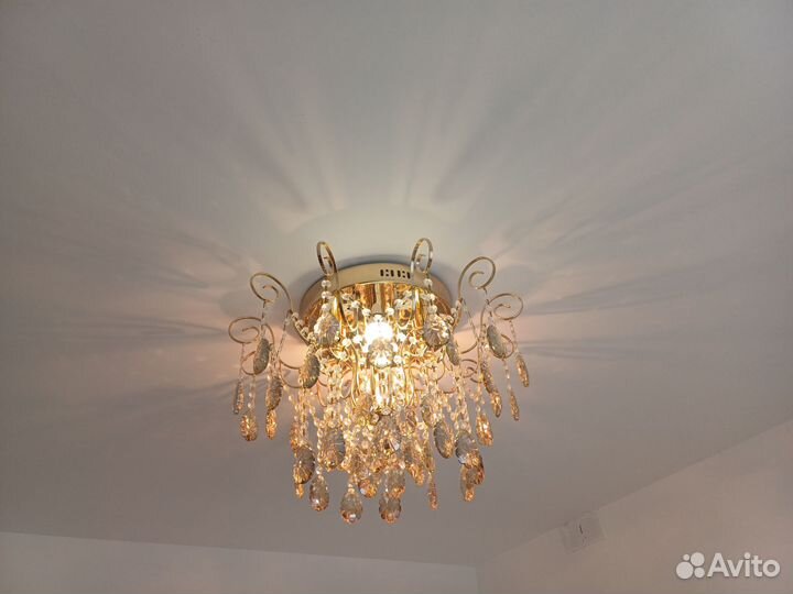 Люстра потолочная бу