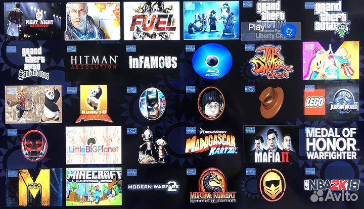 Игры для ps3 90 шт