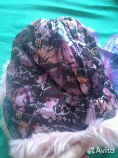 Новая шапка с хб подкладом. на 3-6л