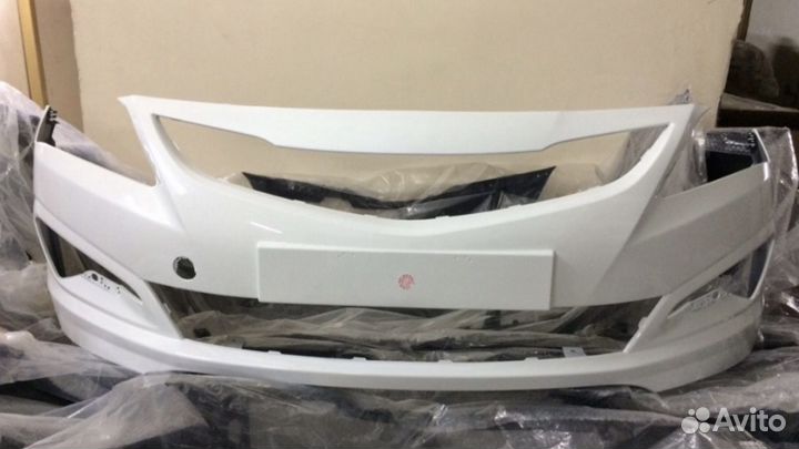 Бампер передний Hyundai solaris 2011+