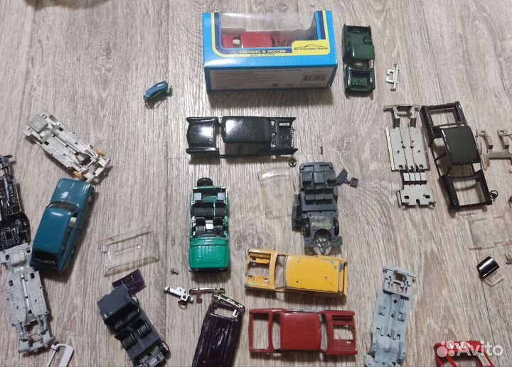 Запчасти на модели 1:43