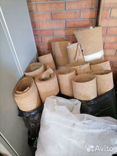 Подложка пробковая 85 кв м