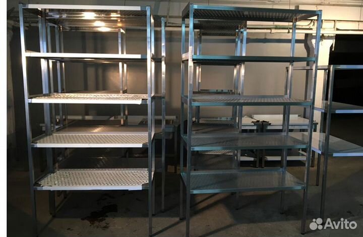 Стеллажи из нержавеющей стали нержавейка