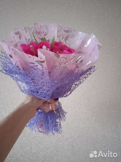 Букеты из конфет. Букеты к 8 марта)