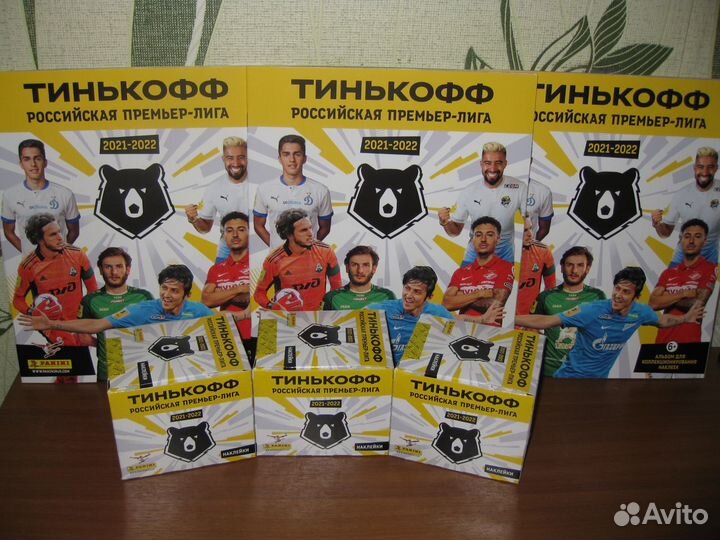 Наклейки Panini Российская Премьер-Лига 2021- 2022