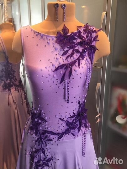 Платье стандарт ю2 размер 40 42