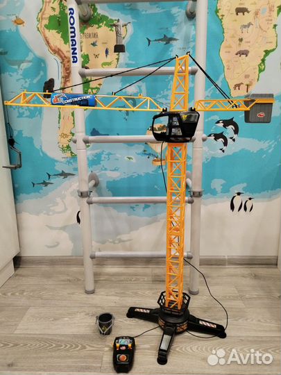 Подъемный кран Dickie Toys с пу