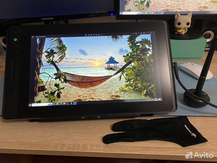 Графический планшет с экраном huion kamvas PRO 13