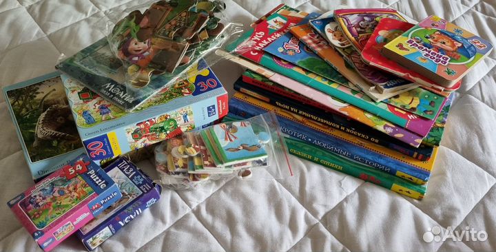 Детские книжки Пазлы