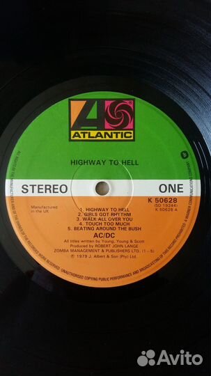 Виниловые пластинки AC/DC