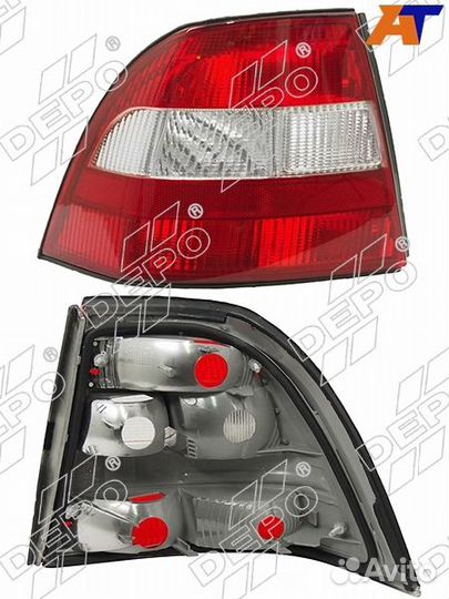 Фонарь задний opel vectra B 95-98 LH 442-1907L-UE