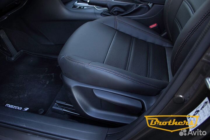 Чехлы Премиум Класса для Mazda 3 (Active Plus)