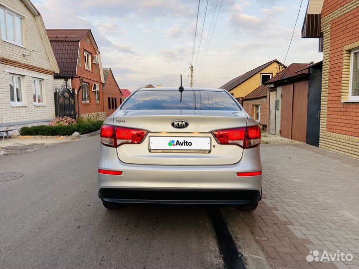 Kia Rio 1.6 МТ, 2017, 106 123 км