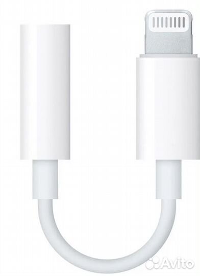 Переходник для iPhone Lightning mini-Jack оригинал