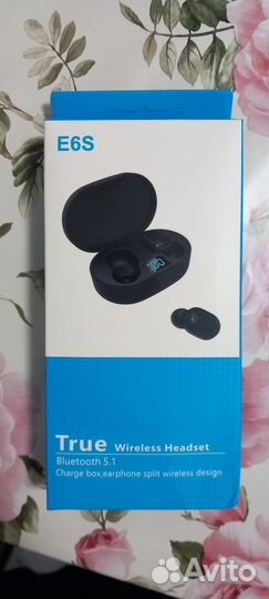 Беспроводные наушники новые