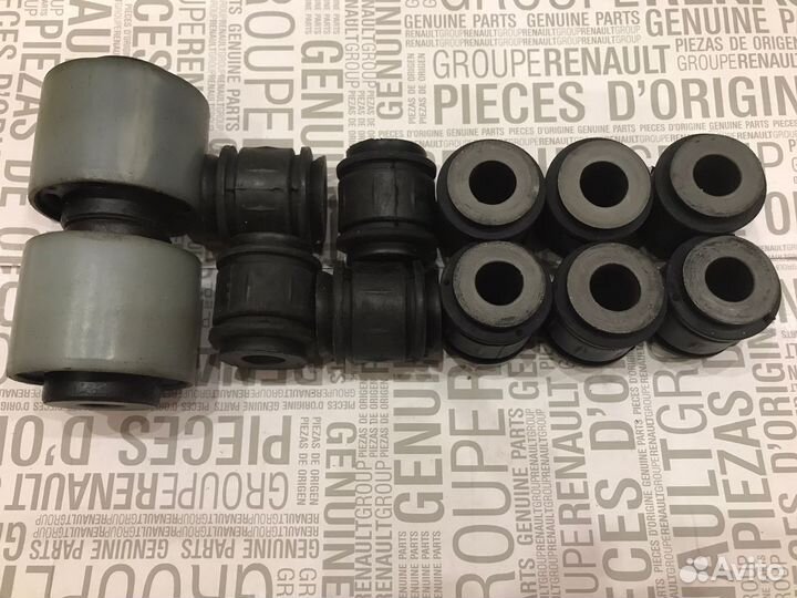 Саленблоки задней полвески Дастер Каптюр Террано