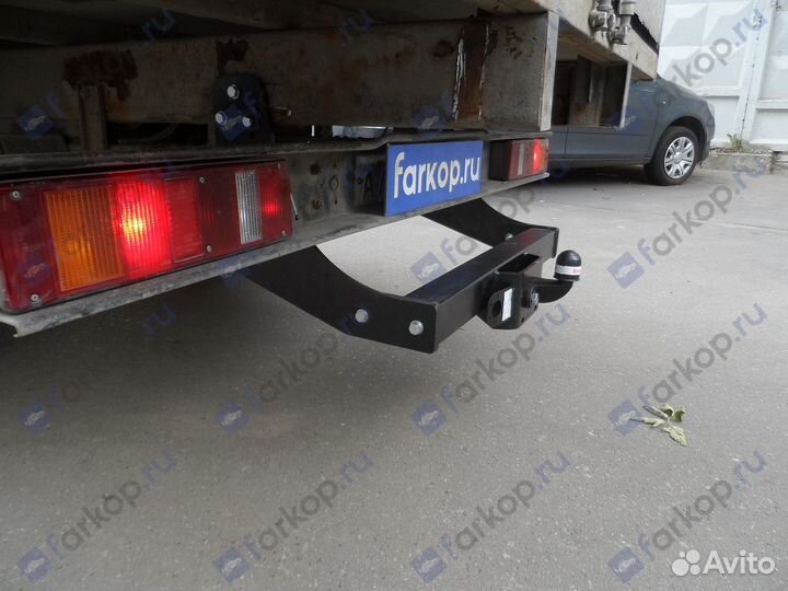 Фаркоп Oris для Gaz Газель 3302 1994, (глушитель в